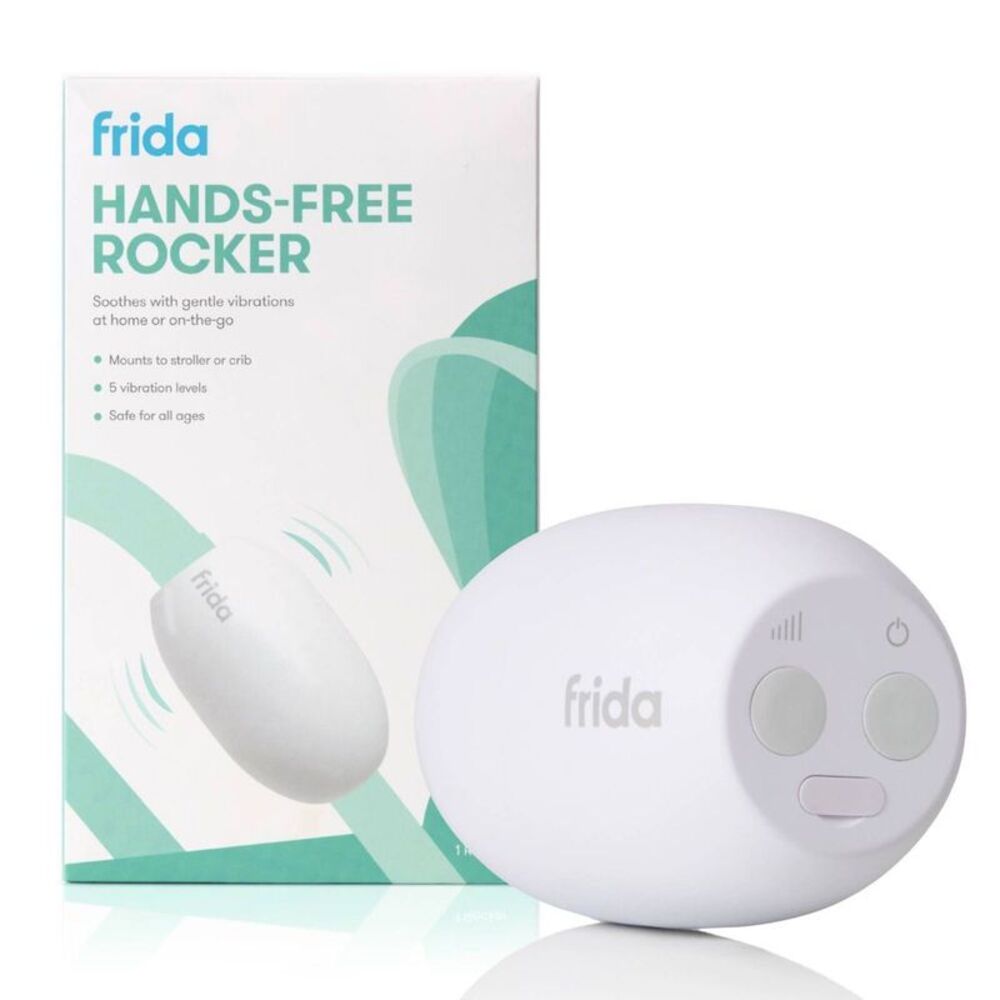 Frida Baby -  Hands Free Rocker, Vibrating Baby Rocke White